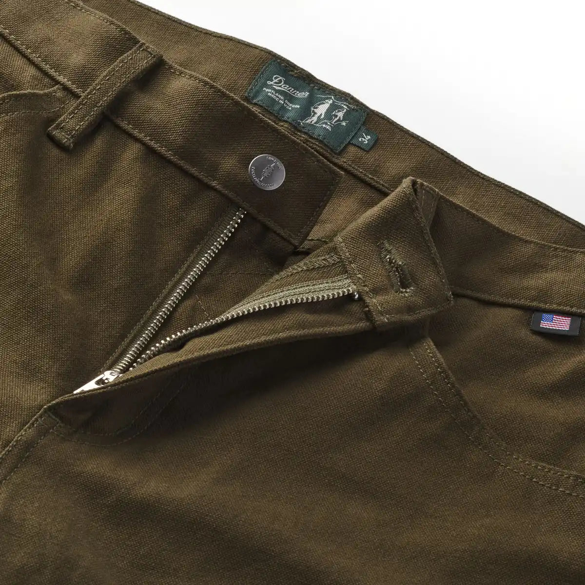 Danner Kenton Double Knee Pants Olive - Image 6