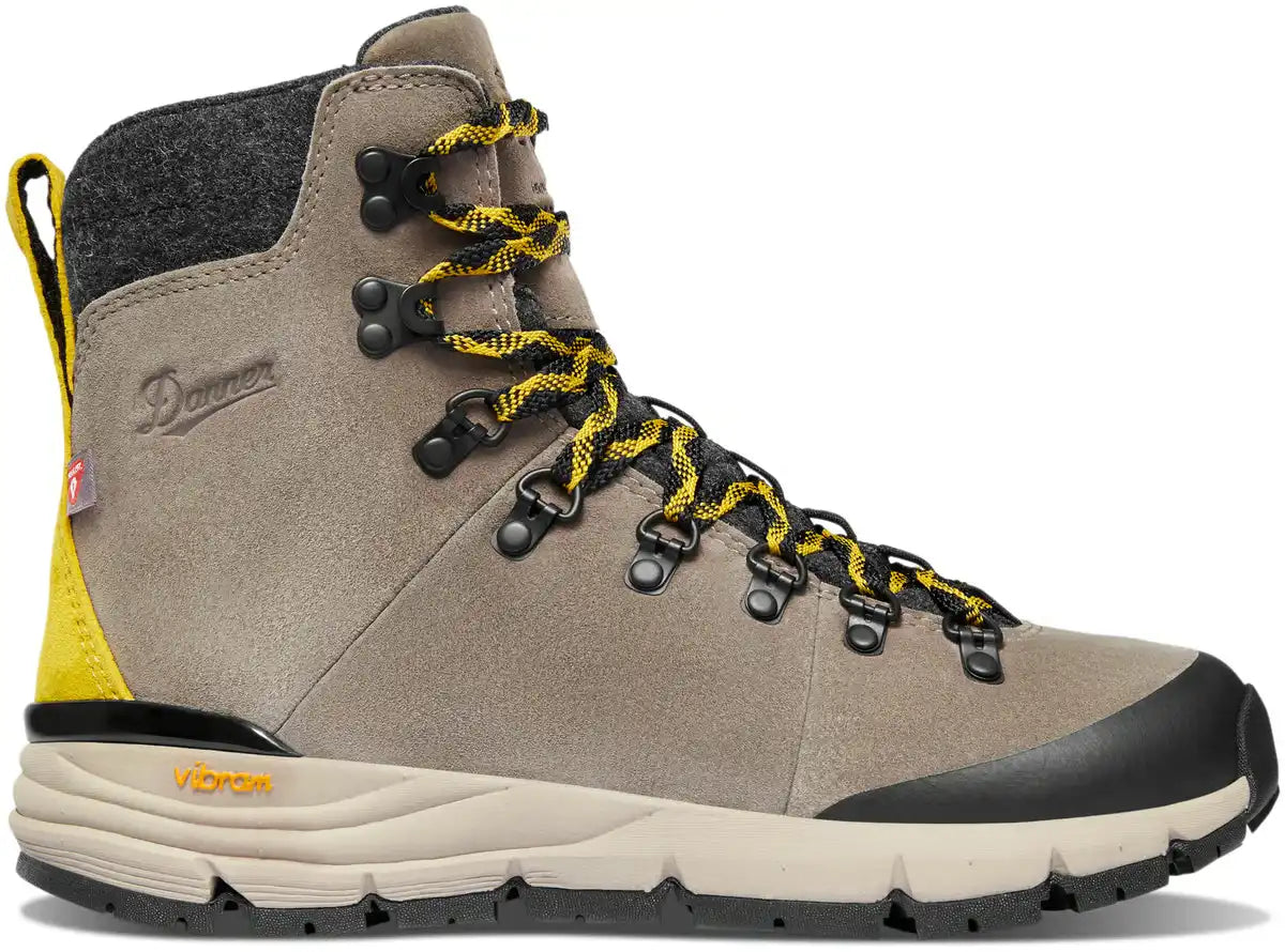 Women's Arctic 600 Side-Zip 7 Driftwood/Yellow 200G